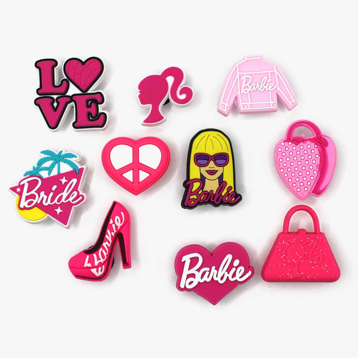 Barbie Inspired Charms 10-Pack