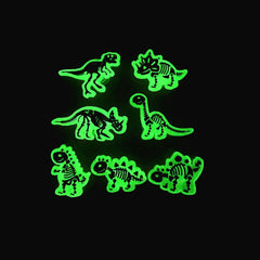 Luminous Dinosaur Charms 10-Pack